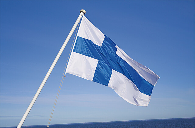 フィンランドの国旗